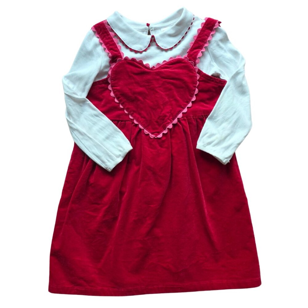 Gymboree Valentine's Jumper Set Girls Size 5T